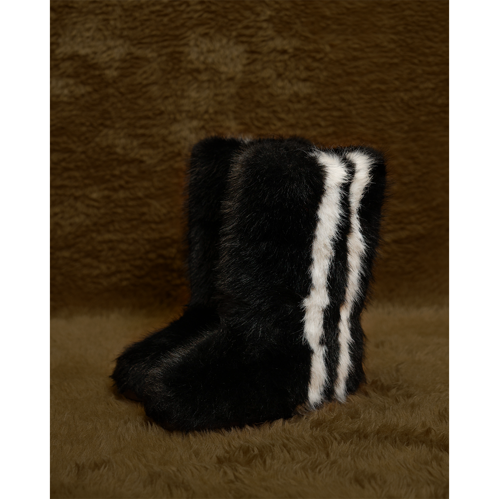 BENEE BOOTS Skunk Black 3