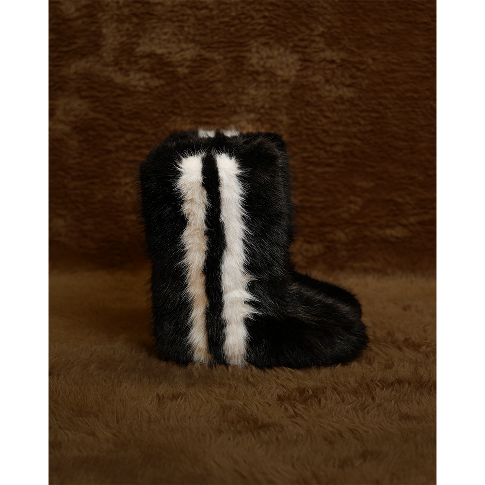 BENEE BOOTS Skunk Black 4